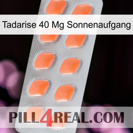 Tadarise 40 Mg Sunrise 26
